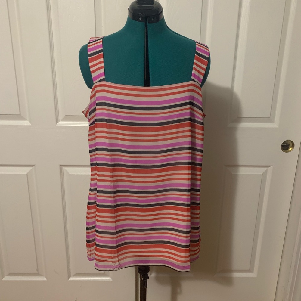 Cabi Tops | Cabi Style 3448 London Calling Stripe Cami Tank Lg NWOT